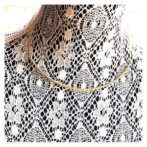 Shelly Brown Rhinestone necklace